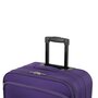 Members Topaz 26 л чемодан из полиэстера на 2 колесах фиолетовый